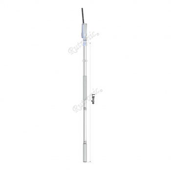 Preview: Storenkurbel Alu-Alu komplett mit PVC Platte
